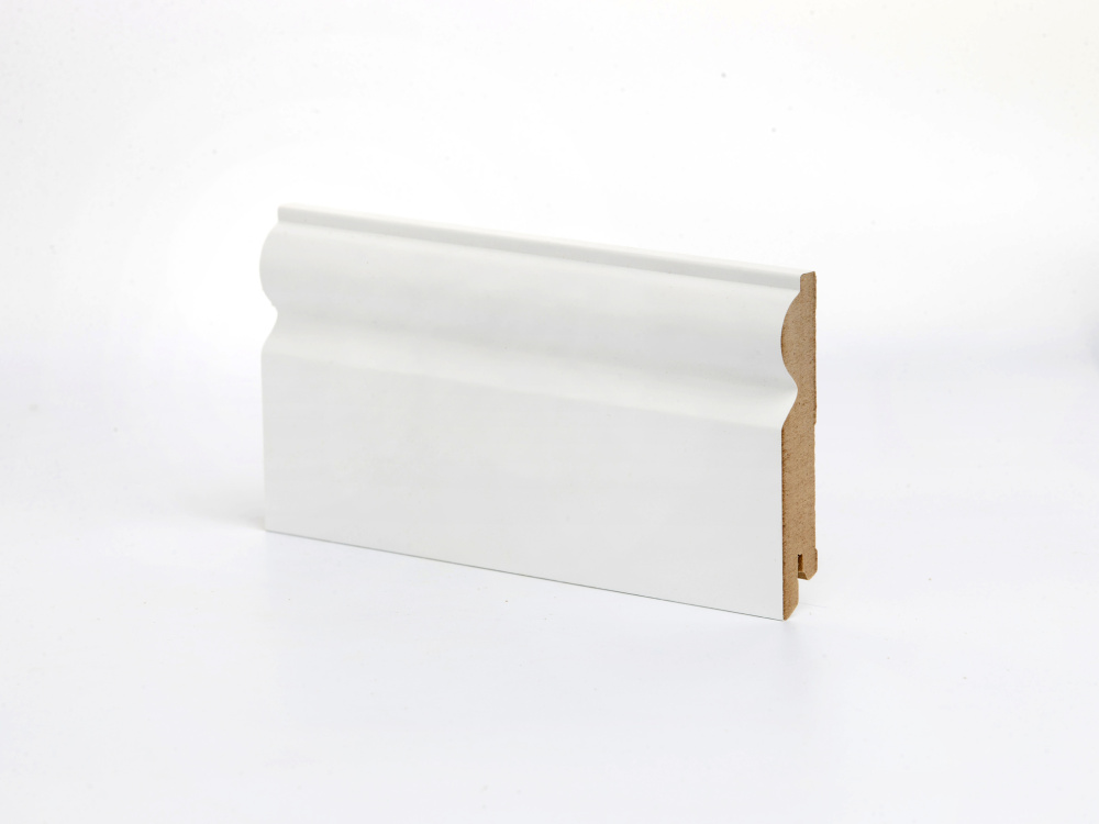 Плинтус МДФ Deartio/Деартио Белый К-09  97х16х2050мм